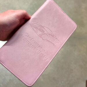 Car insurance and registration holder